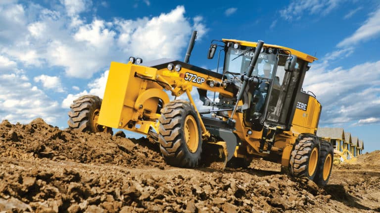 John Deere 672GP SmartGrade motor grader
