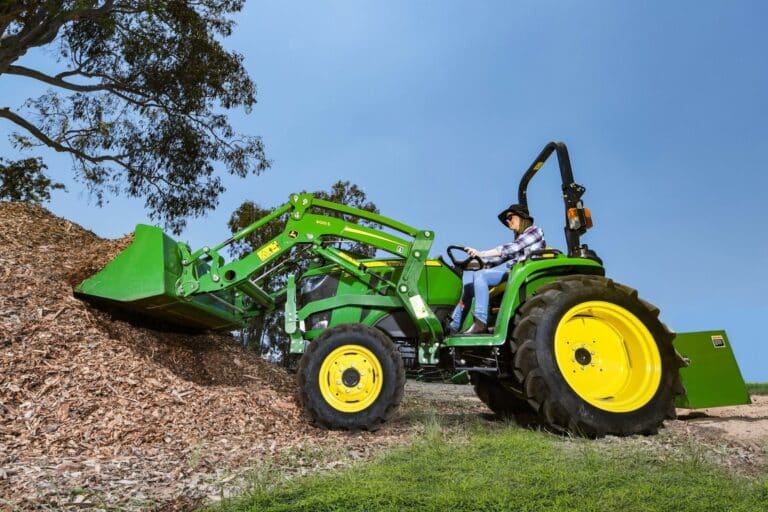John Deere 300E Compact Tractor Front End Loader