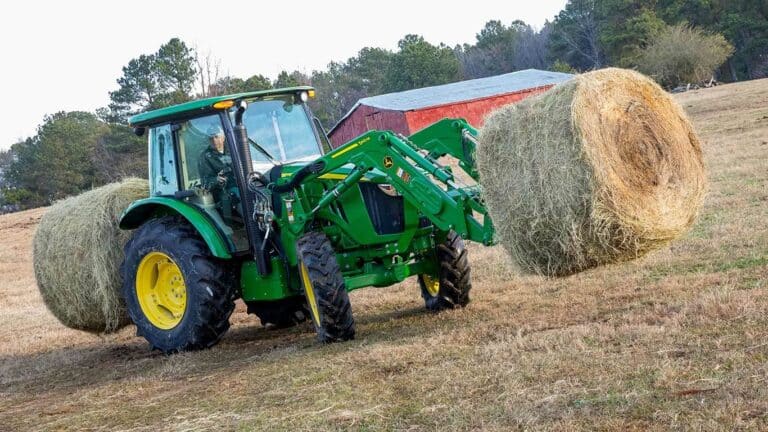 John Deere 540M Tractor Front End Loader