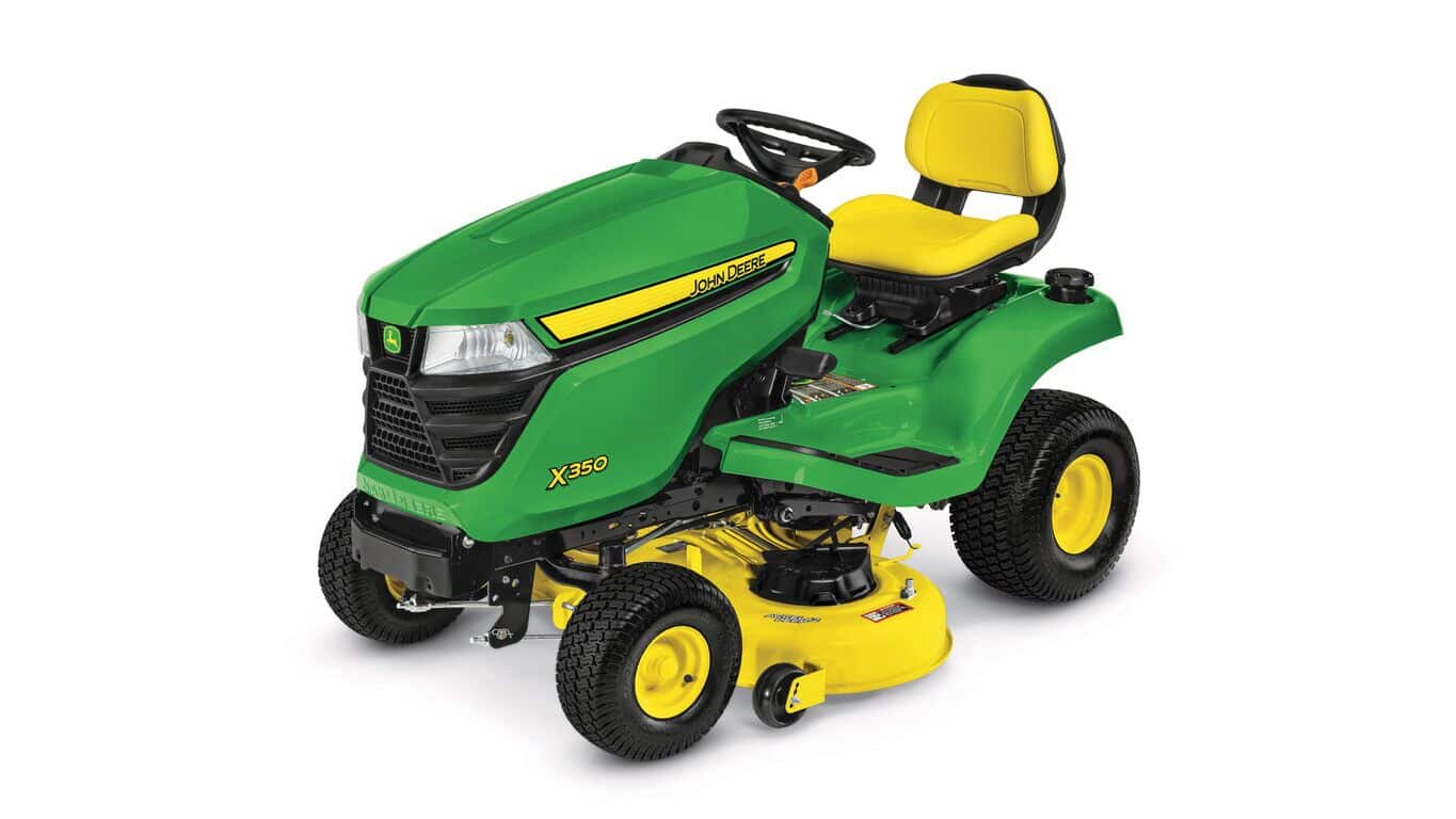 X350 with 107 cm (42 in.) Deck Ride-on Mower