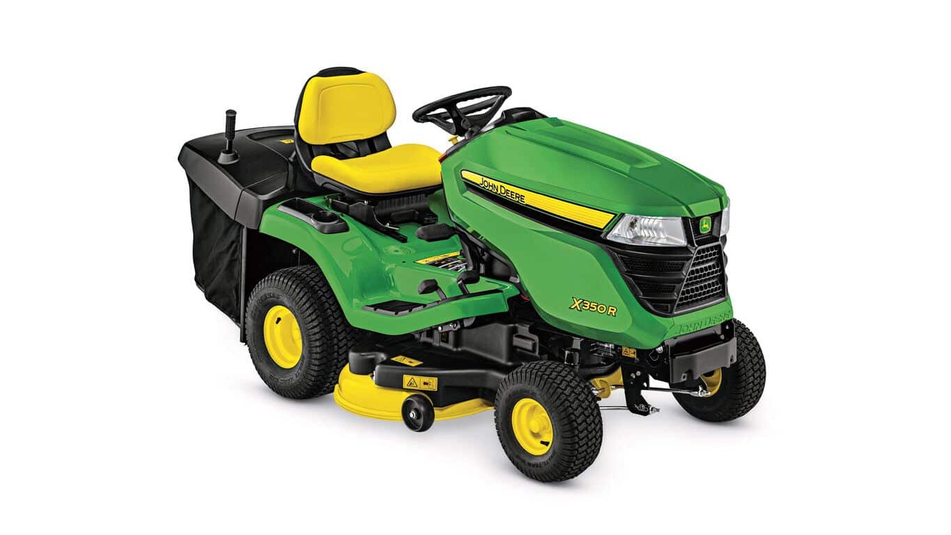 X350R with 107 cm (42 in.) Rear-Discharge Deck Ride-on Mower