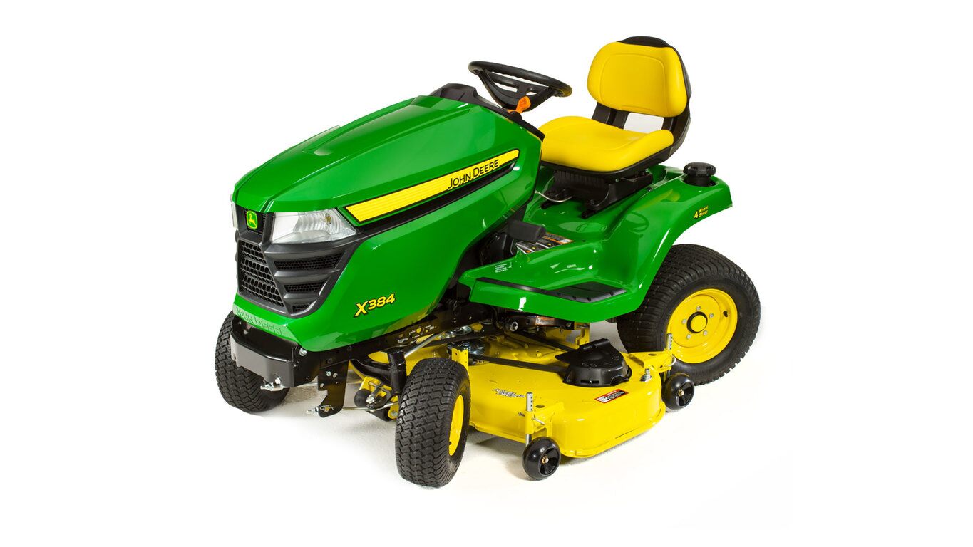 X384 with 122 cm (48 in.) Deck Ride-on Mower