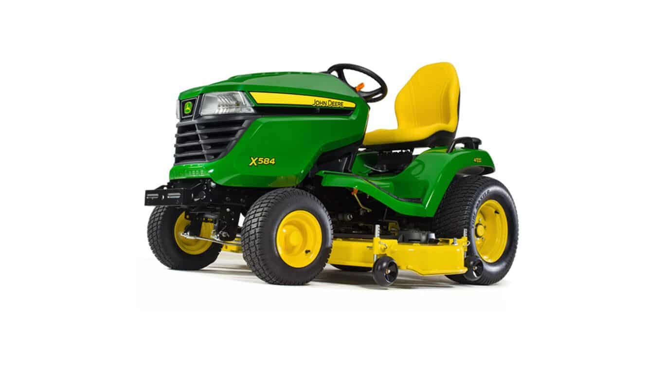 X584 with 122 or 137 cm (48 or 54 in.) Deck Ride-on Mowers