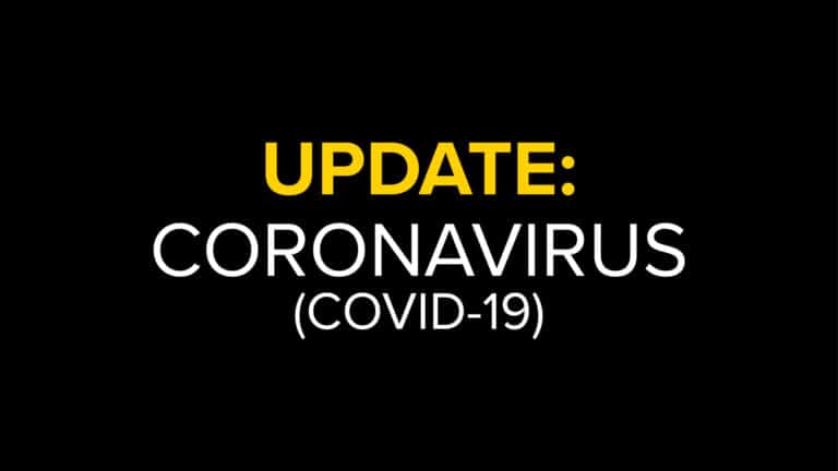 COVID 19 UPDATE