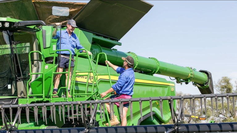 Hardcastle Farming John Deere X9 RDO Equipment Goondiwindi