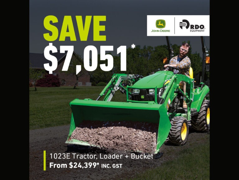 1023E Tractor Plate Clearance