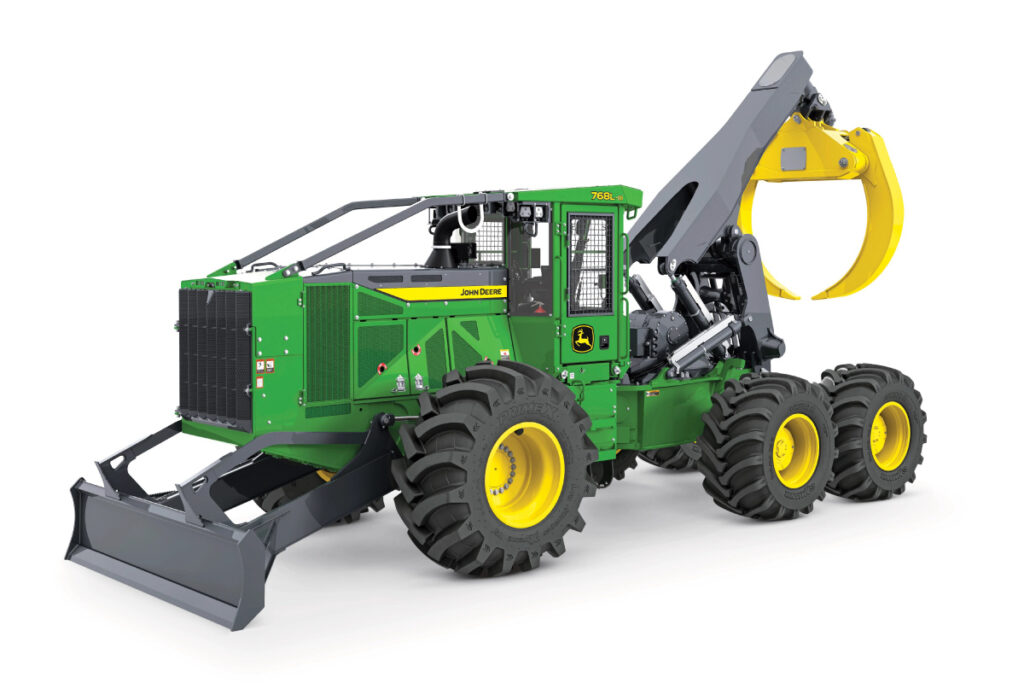 John Deere 768L-III Bogie Skidder
