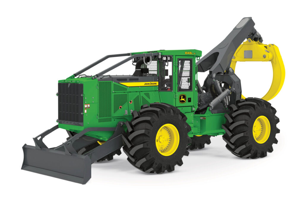 John Deere 848L-III Grapple Skidder