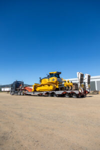 John Deere 950 P-Tier Dozer being delivered