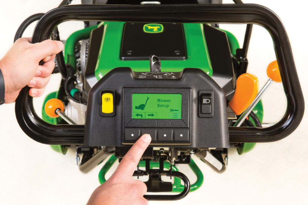 John Deere 185 E-Cut Electric Walk Greens Mower