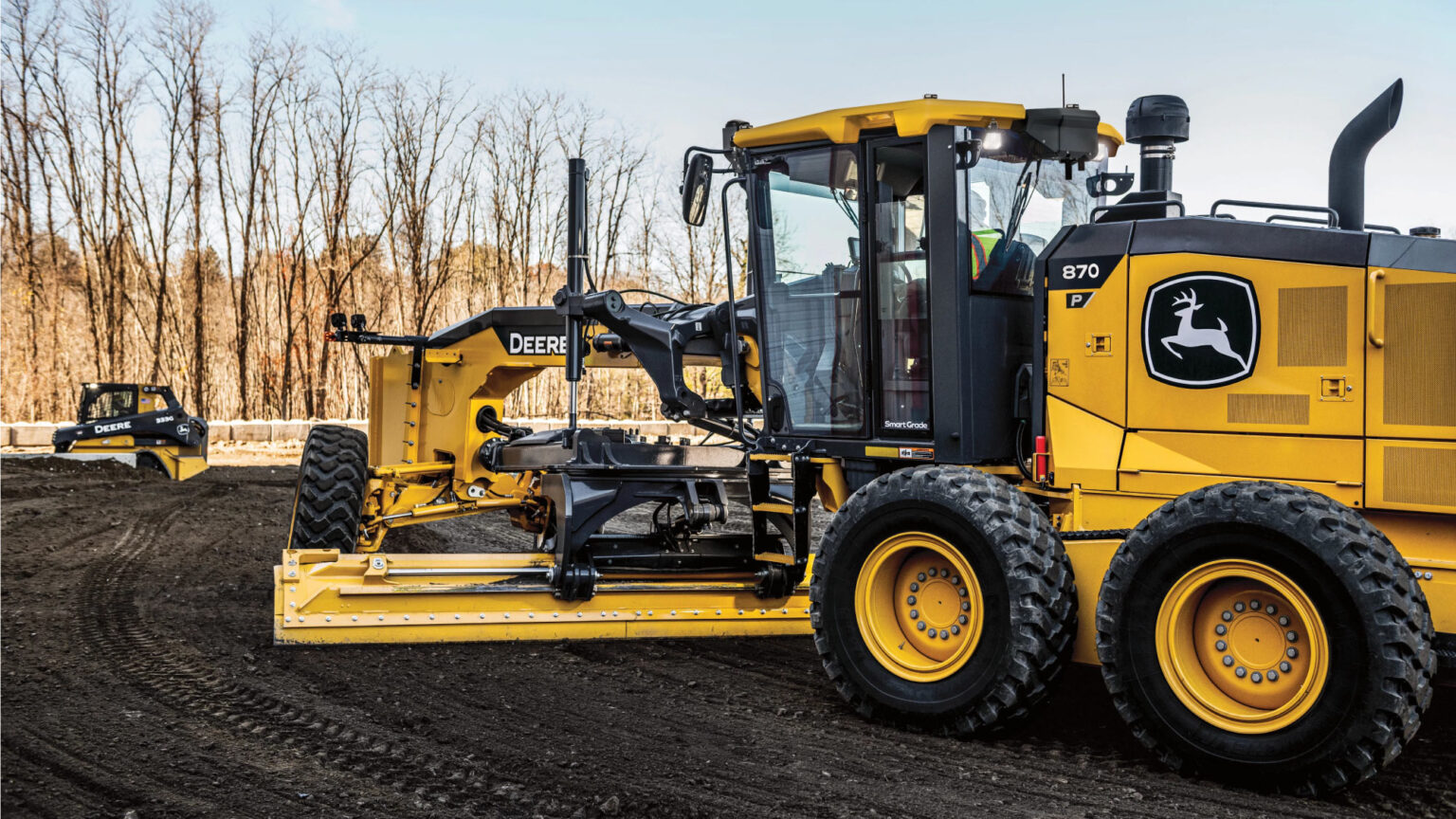 870 P-Tier 4WD Motor Grader