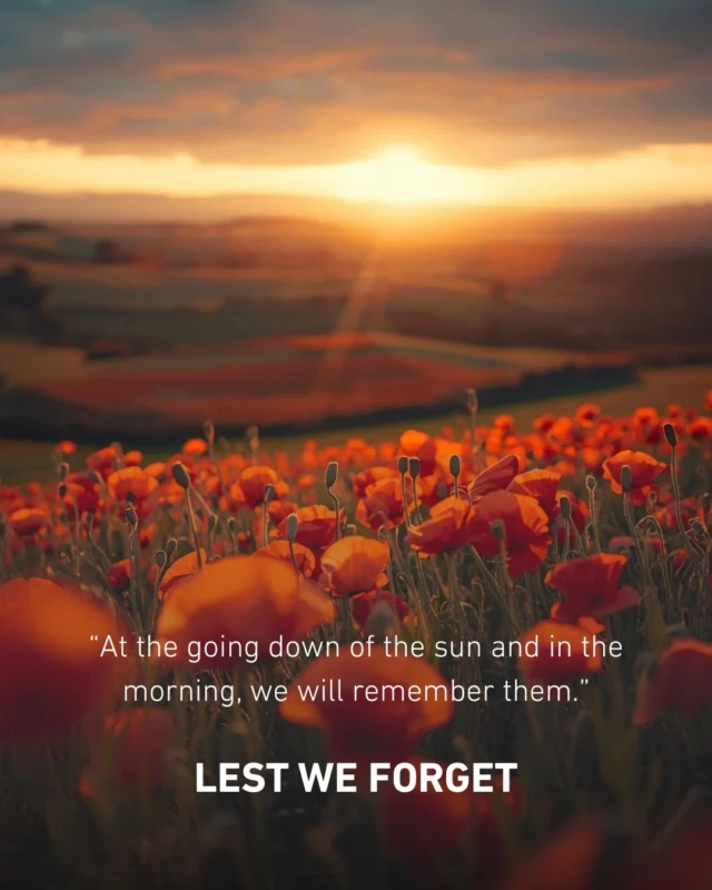 On ANZAC Day, we pause to honour the courage, sacrifice, and service of the men and women who have worn our nation’s uniform.

Their legacy lives on in the freedoms we enjoy today and in the spirit of those who continue to serve.

Lest we forget.