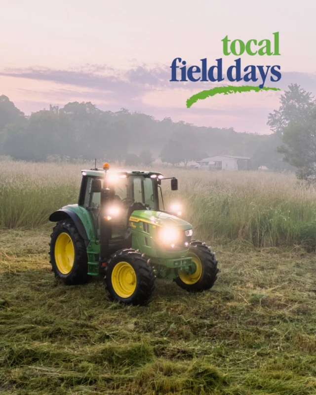 🚜 See you at Tocal Field Days 2026

We are heading back to one of NSW’s biggest ag events!
Join us at Tocal Field Days from Friday 1 May to Sunday 3 May 2026 and get up close with the latest John Deere machinery and technology built to support Australian agriculture.

Whether you’re managing broadacre, livestock or mixed operations—our team will be on hand to talk solutions, productivity and performance in the field.

📍 Tocal Agricultural Centre, NSW
📅 1–3 May 2026

Make sure RDO is on your must‑visit list. See you there!