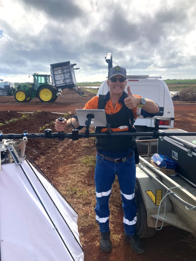 In the field today with Mark and Stephen from our VNET team 🌱📸

They are collecting image data for Ecorobotix, supporting the development team in Switzerland as they fine-tune weed-spraying algorithms for sweet potatoes.

Real crops, real conditions, real innovation.