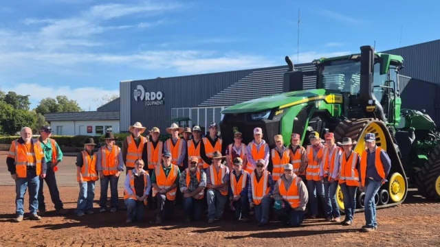 Loved hosting our AWE school visitors 👏

Students from the Toogoolawah region got a great look at Ag, from on-farm visits through to hands-on time with our team.

From automation and See & Spray to a 9RX hot lap (definitely a crowd favourite) and a behind-the-scenes look at parts and the warehouse, it was a great day all round.

Awesome group of young people with plenty of potential in the industry 🌾