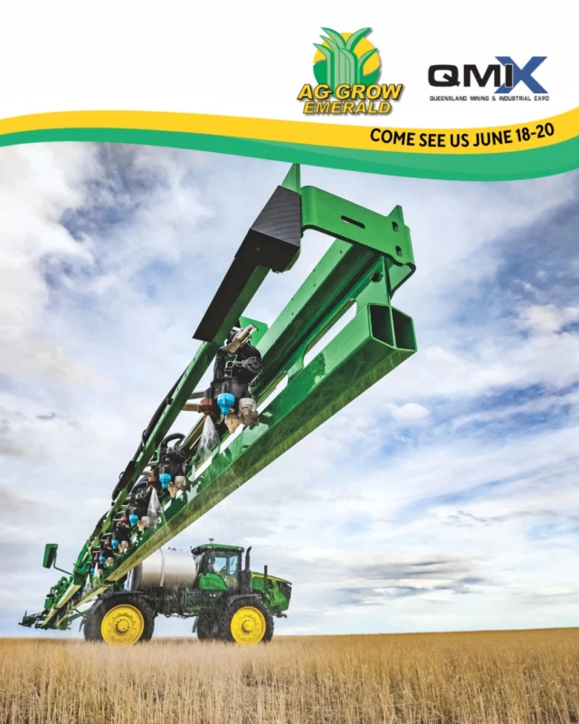 🚜 See you at AG-Grow Field Days 2026

We’re heading to one of Central Queensland’s biggest agricultural and construction industry events, AG-Grow Field Days in Emerald.

Join us from Thursday 18 June to Saturday 20 June 2026 and get up close with the latest John Deere agriculture and construction equipment, built to perform in tough Australian conditions. 

From broadacre farming and mixed operations to earthmoving and rural contracting, our team will be on hand to help find the right solutions to boost productivity, efficiency and performance across your operation.

📍 Ag-Grow Emerald, 26089 Capricorn Highway, Emerald QLD 4244
📅 18–20 June 2026

Make sure RDO is on your must-visit list. See you there!