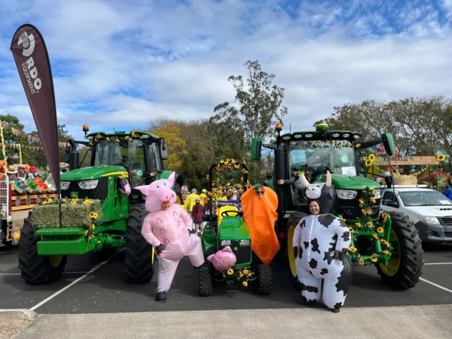 We loved being part of the Laidley Spring Festival Street Parade this weekend! 🌼 🚜

A huge shout out to Lee, Brent, Jacob and Kylie for representing our Gatton team, with fantastic support from Susan and Michael on the ground.

It was great to see so many people out enjoying the celebrations and supporting the local community. Thanks to everyone who gave us a wave along the route! 👋