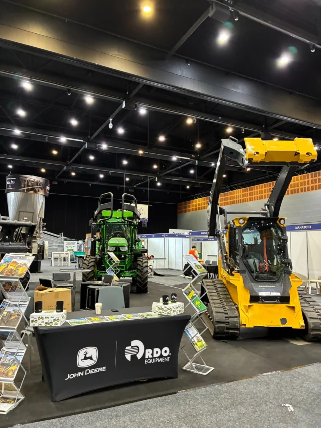 🚜 We're at BeefEx 2026!

The team is on-site at Stand B9, showcasing the latest John Deere machinery and precision agriculture solutions designed to help Australian beef producers work smarter and get more from their operation.

Whether you're looking at upgrading equipment, improving efficiency, or exploring new technology, drop by for a chat with the team.

📍 Stand B9

We look forward to seeing you there.